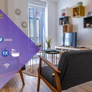 Apartamento Le Lys- T3 Tout Equipé, Vue Imprenable Sur Le Château De